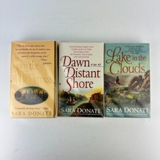 3x Sara Donati Wilderness Series 1-3 Mystery Paperback Novels Books
