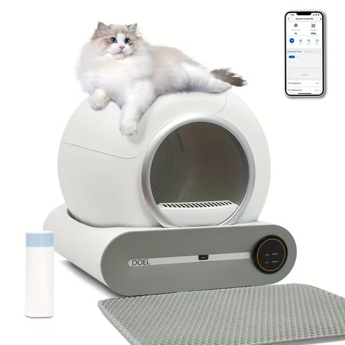 Lettiera per gatto autopulente - lettiera,