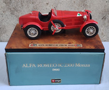 ALFA ROMEO 8C 2300 MONZA 1931 BURAGO SCALA 1/18 WITH BOX COD. 3514