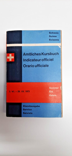 Orario ferroviario svizzero - ferroviario,