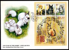 Nuova Zelanda 1999 Pets - Anno