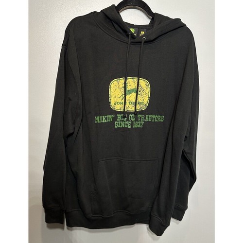 Felpa con cappuccio john - john, deere