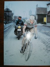 cyclisme Paris-Roubaix Felice  GIMONDI  CARTE 23X30  Miroir-Sprint Publications