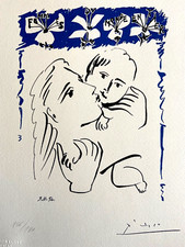 Pablo picasso litografia coa - pablo,