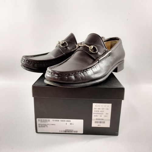 Gucci mocassino pelle mors - mocassino,