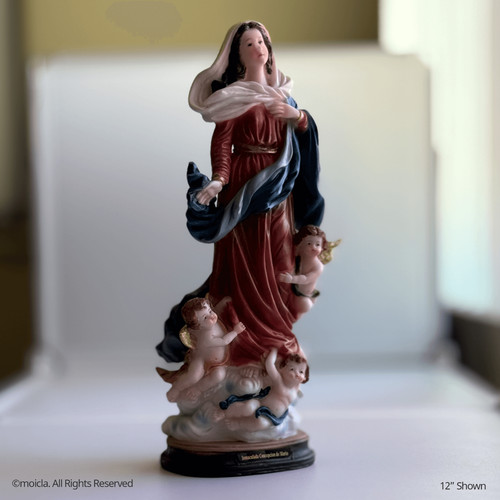 Statua resina immacolata - in,