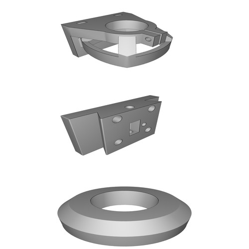 Adattatore supporto router - adattatore,