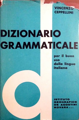Dizionario grammaticale della - dizionario,