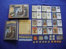 HEROQUEST espansione "I MAGHI DI MORCAR" SCATOLA+LIBRETTO+CARTE+TILES riprodotti