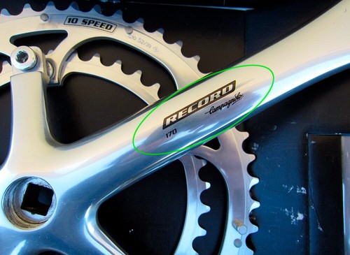 Guarnitura campagnolo record - guarnitura,