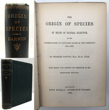 1888 Darwin THE ORIGIN OF