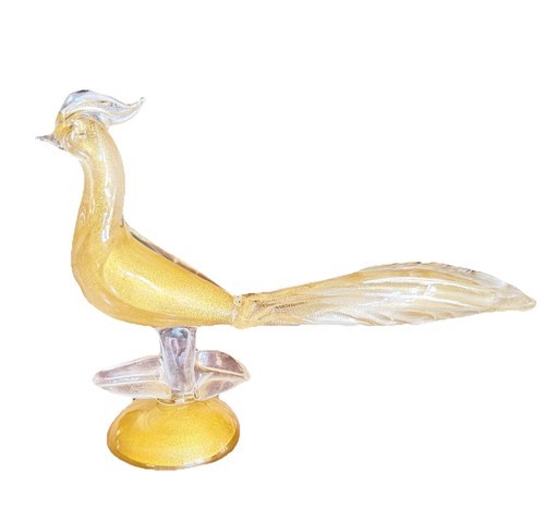 Scultura vetro arte fagiano - arte,