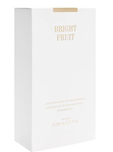 Zara bright fruit parfum 80ml - bright,