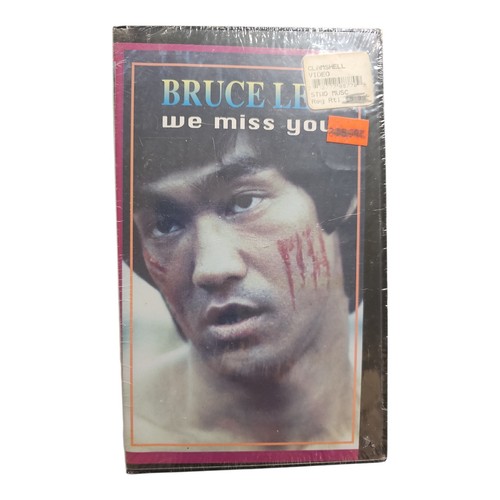 Bruce lee miss you vhs - we,