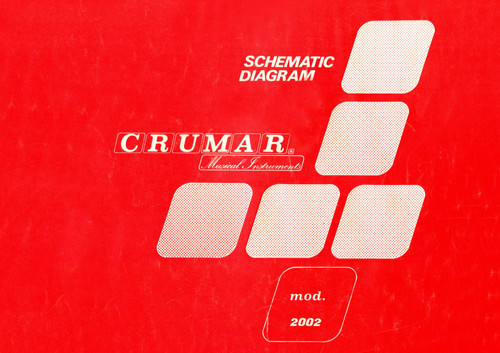 Crumar 2002 service manual - crumar,