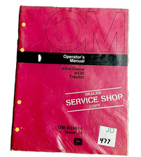 Manuale Operatore Trattore John Deere 8430 OMR59614