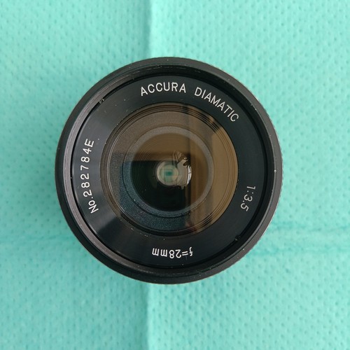 Obiettivo accura diamatic - diamatic, 28mm