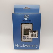 Visual Memory Unit Bianca - Sega Dreamcast  PAL - Originale - Completa.