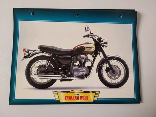 Kawasaki w650 carte fiche - w650,