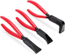 3 Pezzi Piega Lamiera Manuale, Set Di Pinza Piegatrice per Lamiera Con 0°, 45° E