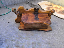 Contenitore legno Massiccio artigianale Sale Spezie Molto bello