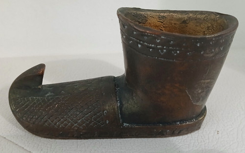 Antico posacenere metallo - in,