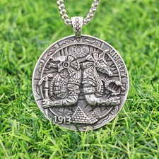 Collana Uomo Ciondolo Acciaio