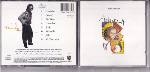 Miles davis amandla cd - miles,