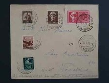 LUOGOTENENZA L.1,20 + EXP L.5 + DEMOCRATICA C.10 + C.20 + C.60 SU ESPRESSO. 2LG7