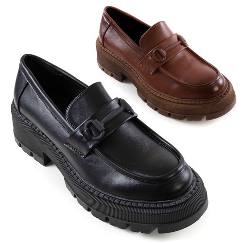 Scarpe donna college mocassino