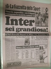 Gazzetta Dello Sport 29-5-1989