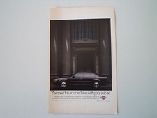 advertising Pubblicità 1991 NISSAN MAXIMA