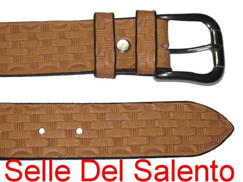 Cintura cuoio artigianale - cintura,