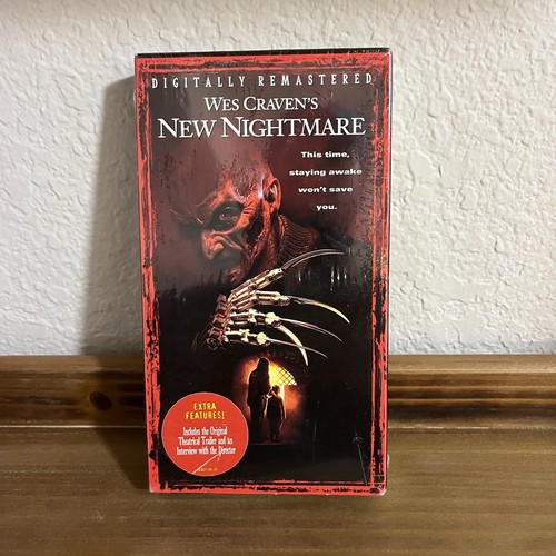 Wes cravens new nightmare vhs - wes,