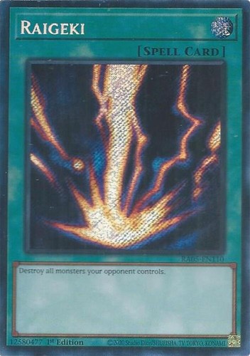 Raigeki - (secret, rare)