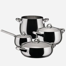 Alessi 7 PIECE POT SET "Mami"
