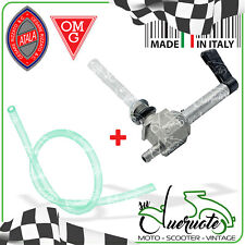 RUBINETTO BENZINA SERBATOIO PER CICLOMOTORI ATALA RIZZATO TUBO E FILTRO CON ASTA