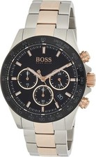Orologio Cronografo Uomo Hugo Boss HB375.1.34.3371 Date Quartz 45 mm USATO