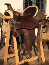 Lotto Sella americana 1991 fatta a mano con Bisacce -sotto Sella - 2 Porta Sella