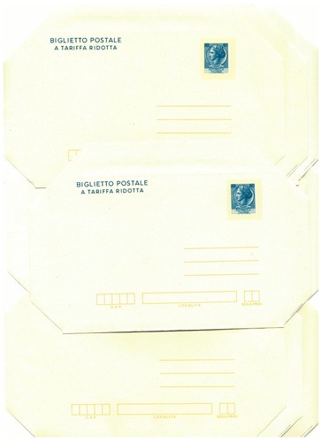 Interi postali italia repub - postali.,