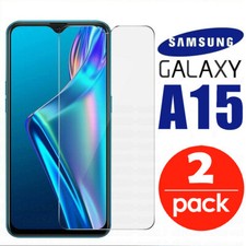 2 Pellicola in vetro temperato Per  SAMSUNG GALAXY A15  protezione  e cover