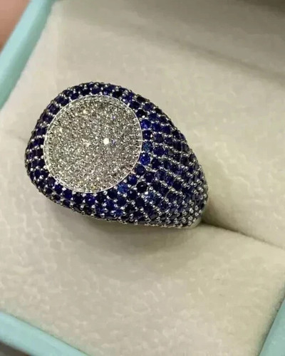 Anello uomo 5ct - anello, creato