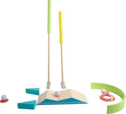 Small foot set minigolf - small,