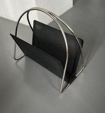 Porta Riviste Nero vintage Umberto Mascagni - design