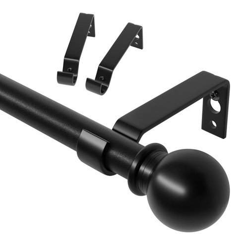 Bastone tenda nero 126 - nero, cm