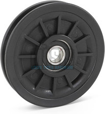 CARRUCOLA NYLON SU CUSCINETTI PER BASCULANTE DIAMETRO mm.90