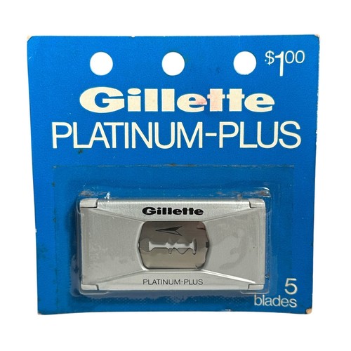 Gillette platinum plus lame - gillette,