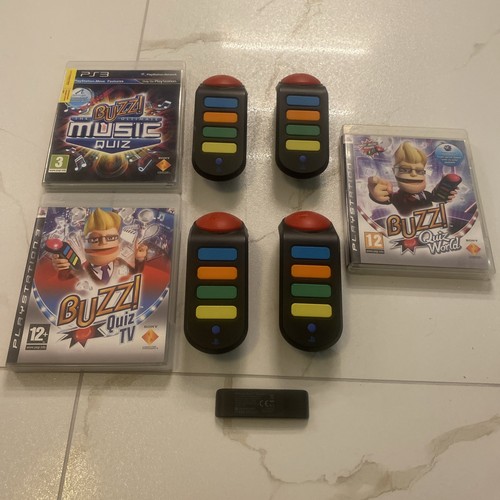Buzz ps3 wireless buzzers - buzz,