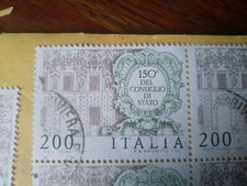 FRANCOBOLLO ITALIA 200 LIRE -
