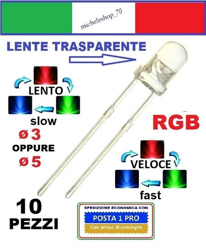 Diodo led lampeggiante - lampeggiante, 3